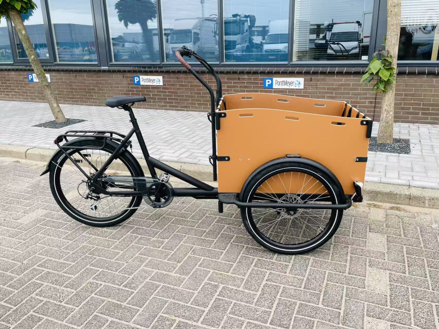 E-cargo elektrische bakfiets driewieler