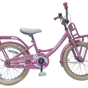 Raaks Coco 18 inch meisesfiets + voorrrekje - Afbeelding 2