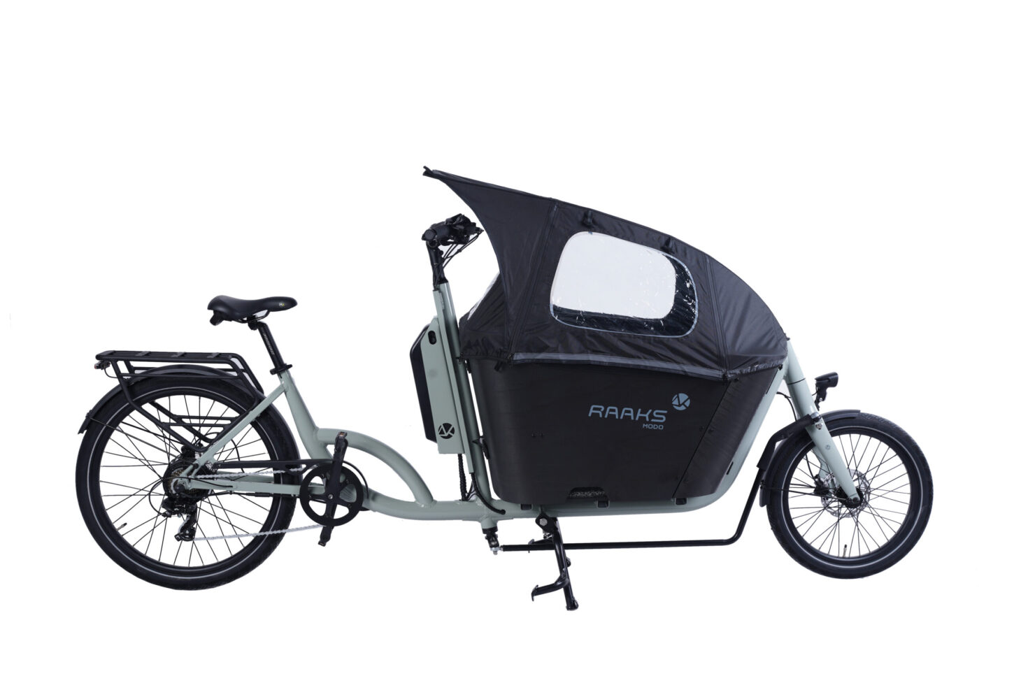 Raaks Modo elektrische bakfiets tweewieler - Afbeelding 17