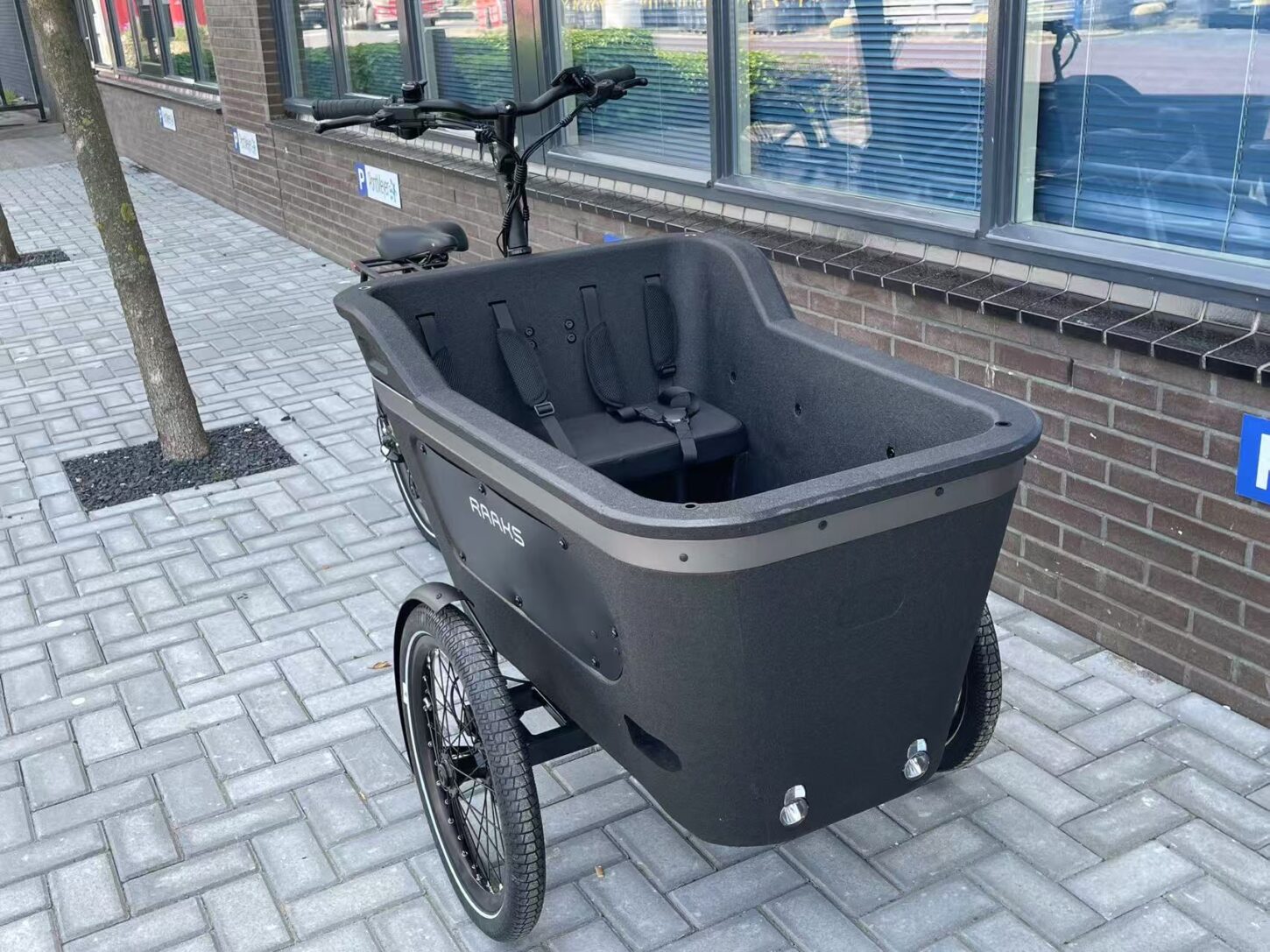 Raaks Rover elektrische bakfiets driewieler met epp bak - Afbeelding 6