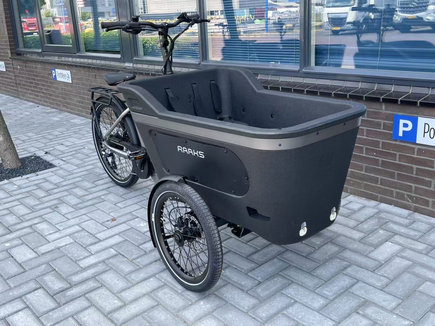 Raaks Rover elektrische bakfiets driewieler met epp bak - Afbeelding 5
